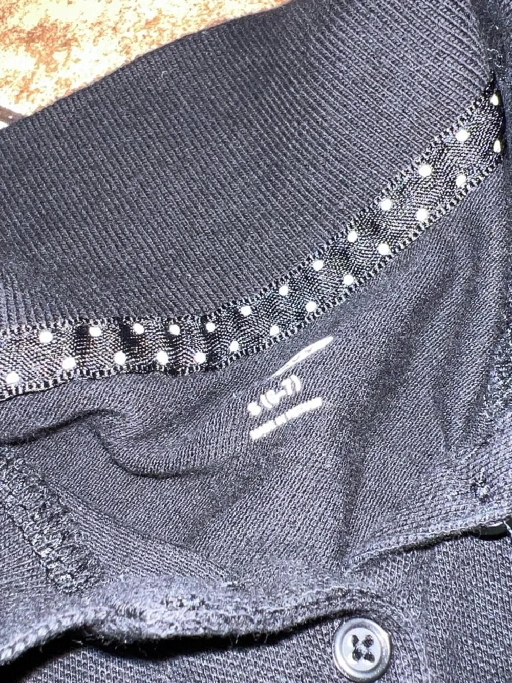 Old Navy Black Short Sleeve Polo - Girls